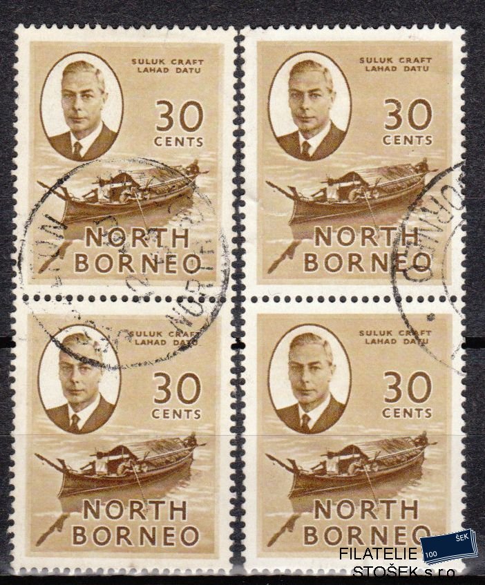 North Borneo známky Mi 286 pásky