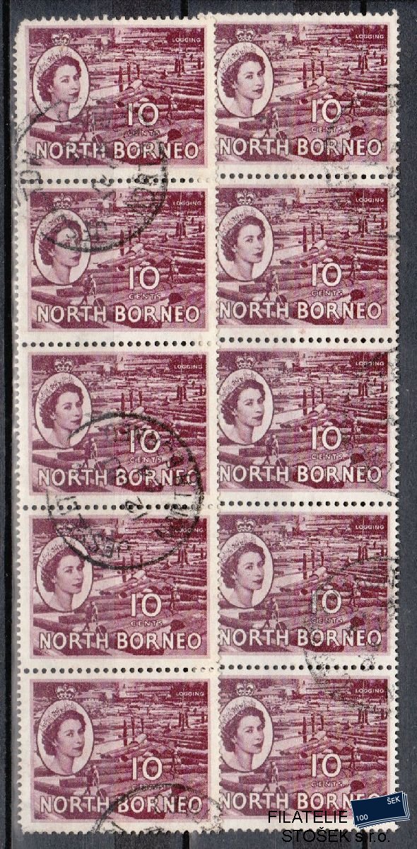 North Borneo známky Mi 300 Pásky