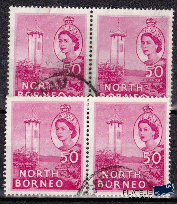 North Borneo známky Mi 304 Pásky