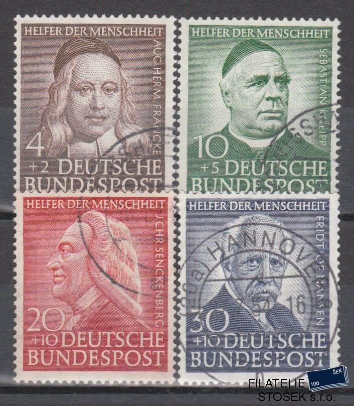 Bundes známky Mi 173-75