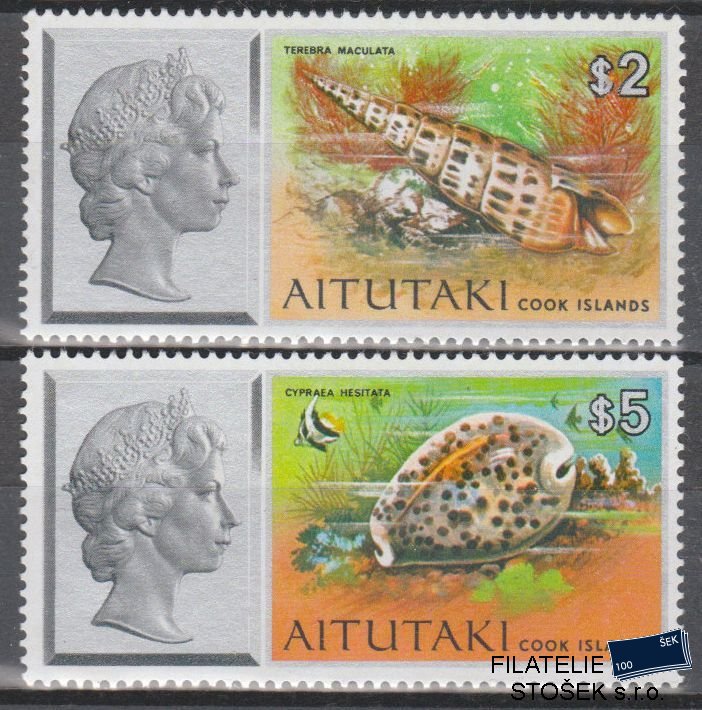 Aitutaki známky Mi 0137-38