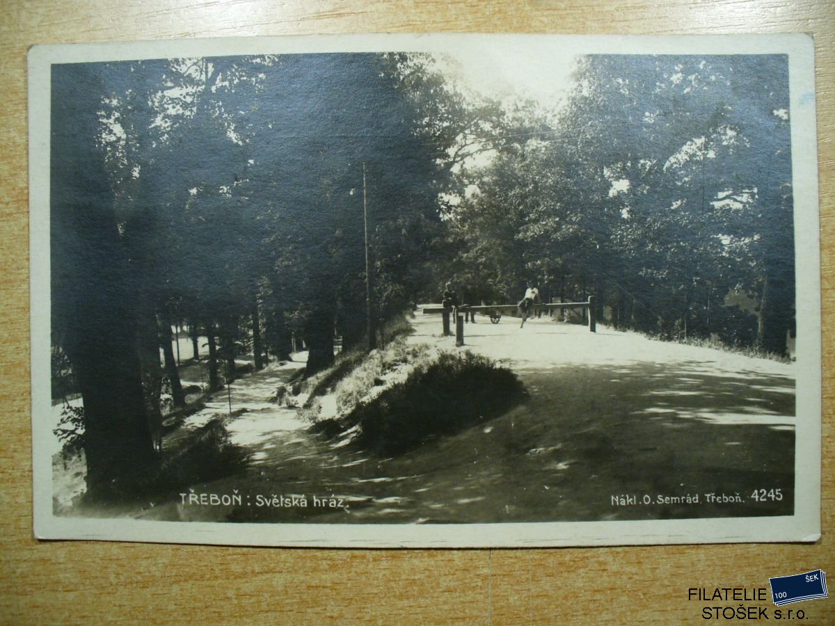 Třeboň - Světská hráz - Pohledy