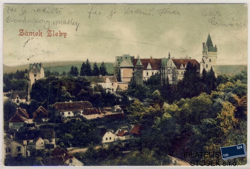 Žleby - pohledy