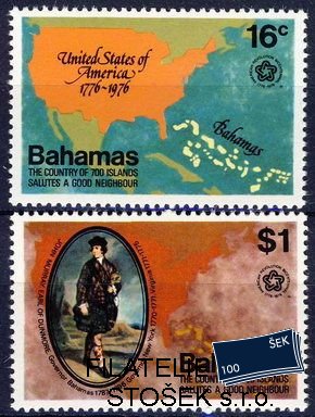 Bahamas Mi 0396-7+Bl.16