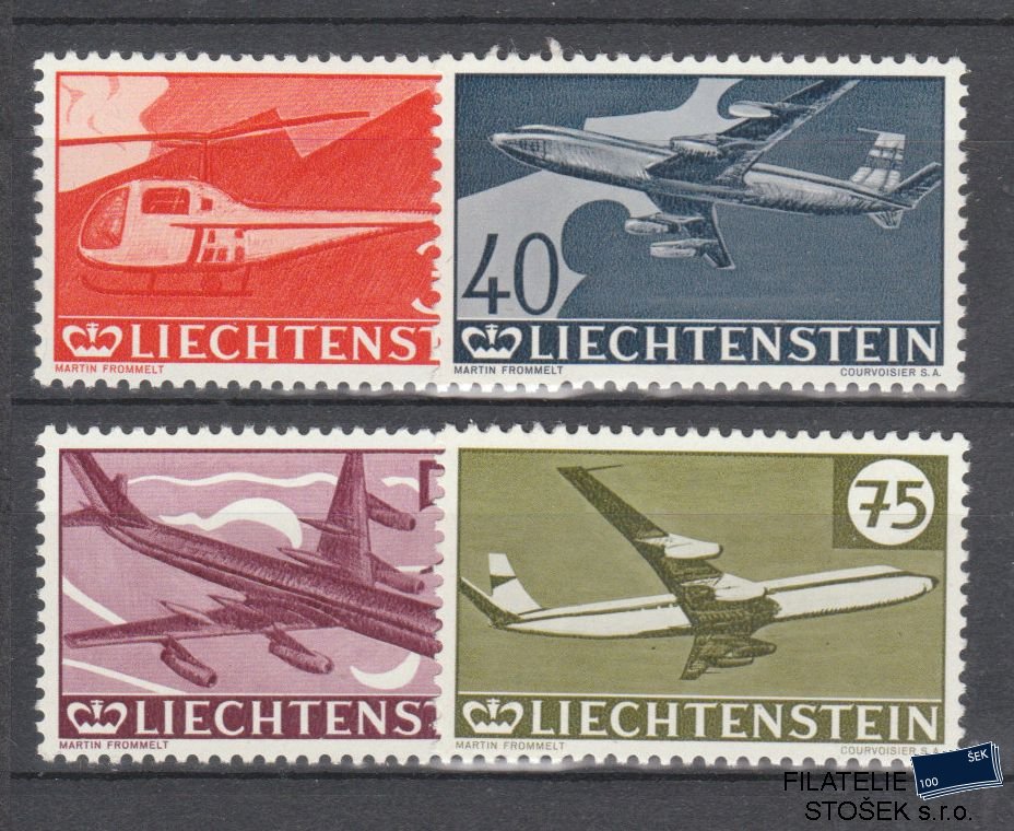 Liechtenstein známky Mi 391-94