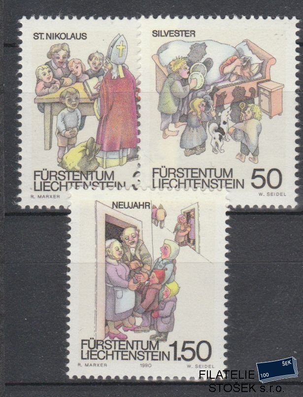 Liechtenstein známky Mi 1008-10