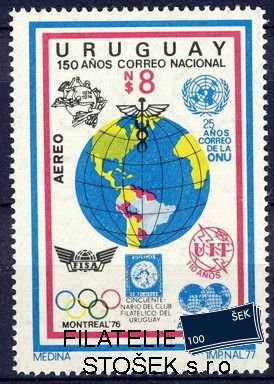 Uruguay Mi 1465+Bl.35