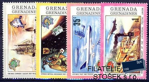 Grenada-Grenadin. Mi 026-9+Bl.3+TL