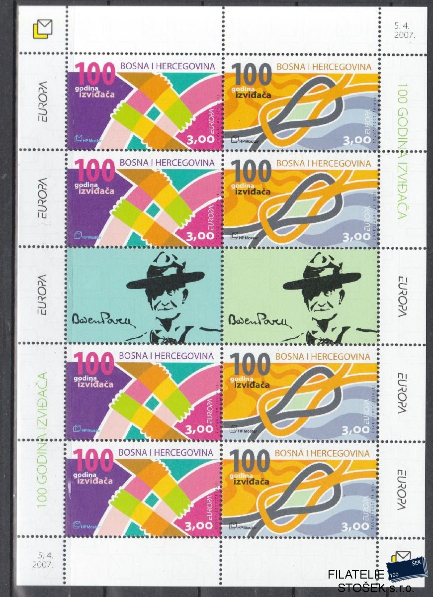 Bosna a Herzegovina (Kroatische Post) známky Mi 200-1 KL - Skauti