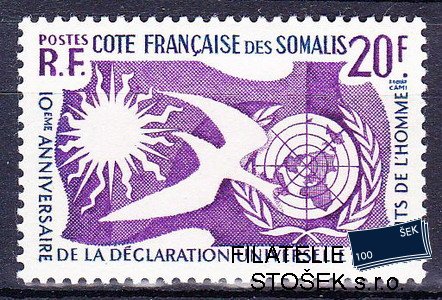 Cote des Somalis známky Yv 291