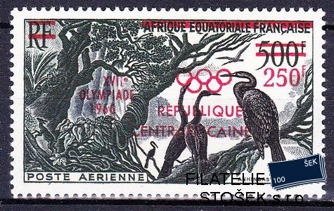 Centrafricaine 1960 J.O. de Rome