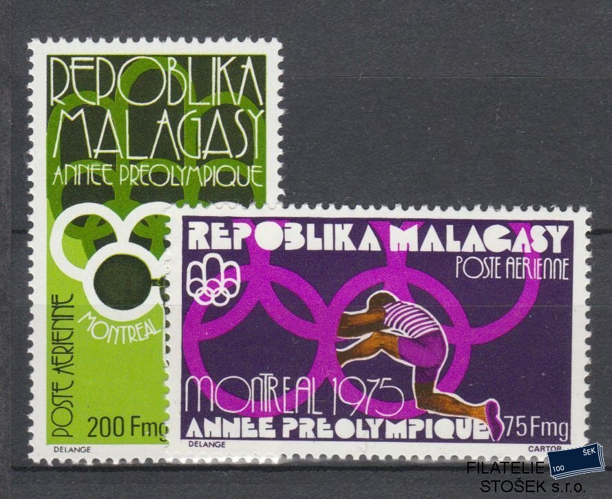 Madagaskar známky Mi 765-66