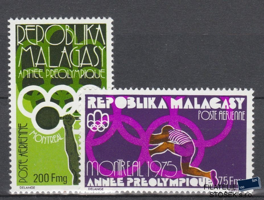 Madagaskar známky Mi 765-66