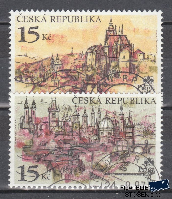 Česká republika známky 156-57