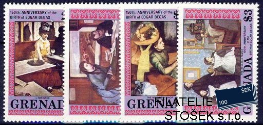 Grenada Mi 1317-20+Bl.130