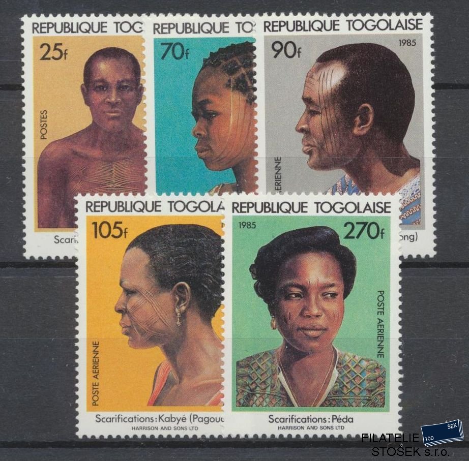 Togo známky Mi 1860-64