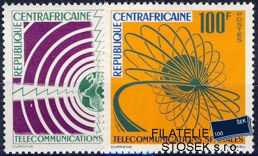 Centrafricaine Mi 0037-8