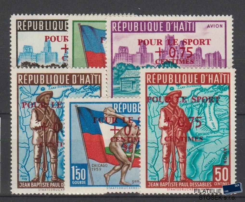 Haiti známky Mi 586-91