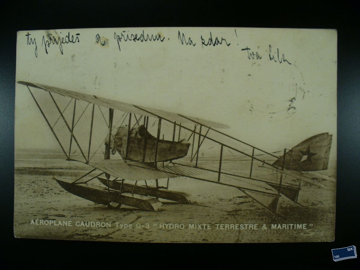 Pohlednice - Letadla - Aeroplan Caudron G - 3