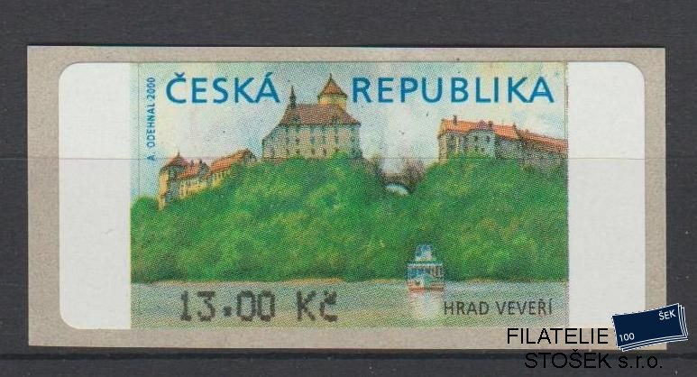 Česká republika známky AT 1 VV - Žlutá skvrna bez * - 13 Kč