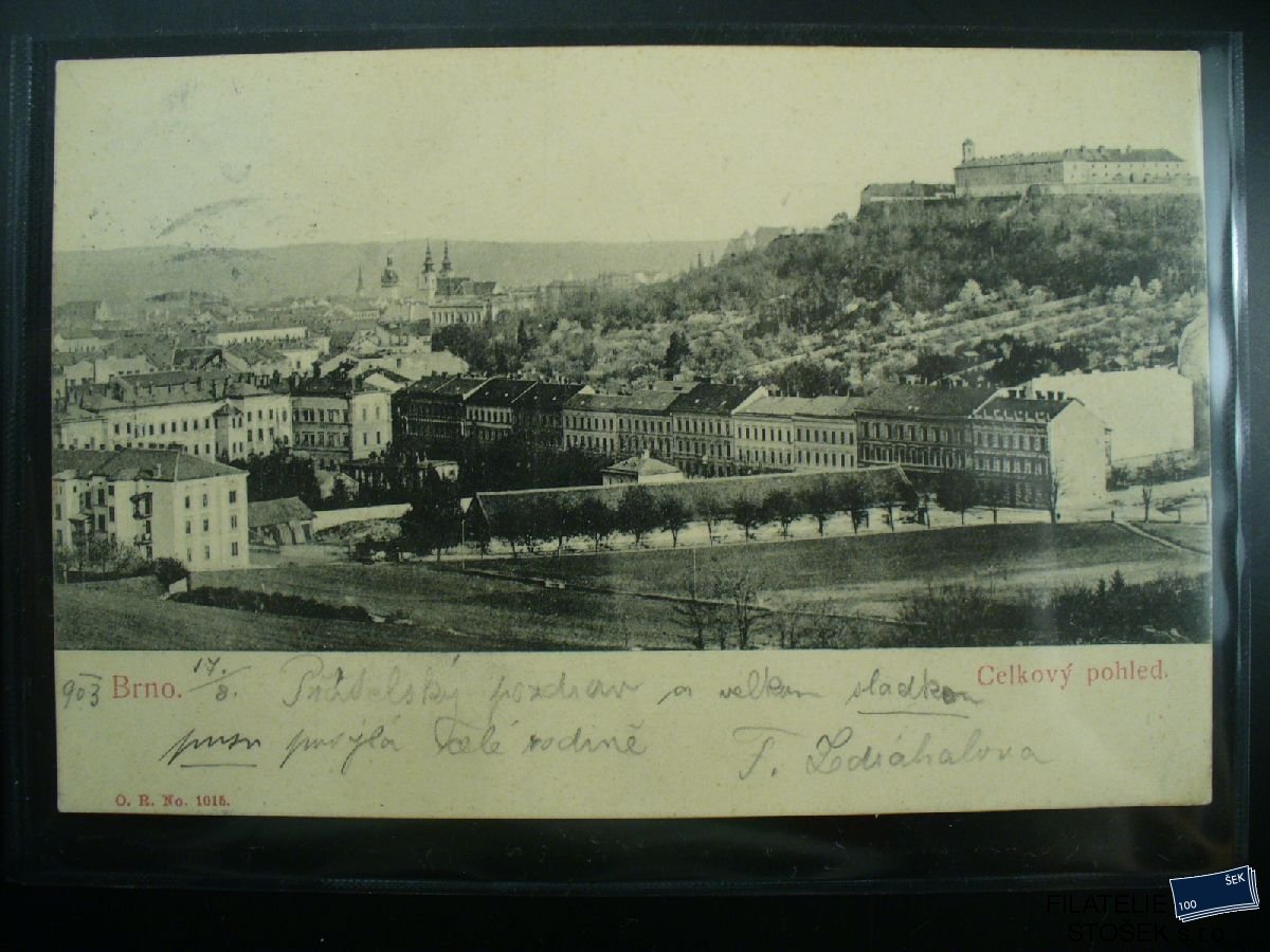 Pohlednice místopis - Brno