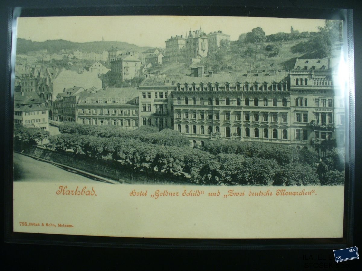 Pohlednice místopis - Karlsbad