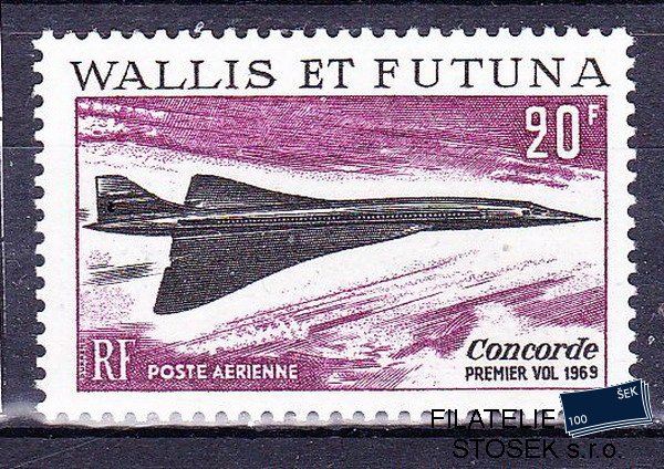 Wallis et Futuna známky 1969 Concorde