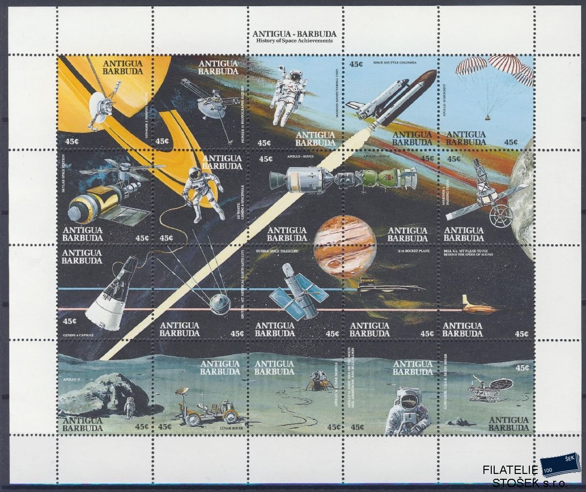 Antigua & Barbuda známky Mi 1368-87 - Kosmos