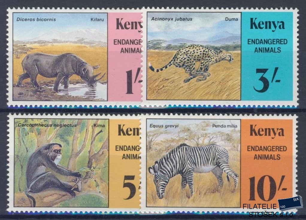 Kenya známky Mi 348-51 - Fauna