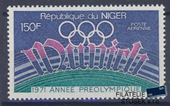 Niger známky Mi 280 - OH 1972