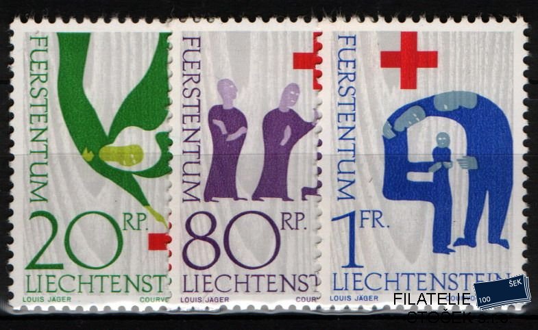 Liechtenstein Mi 428-30