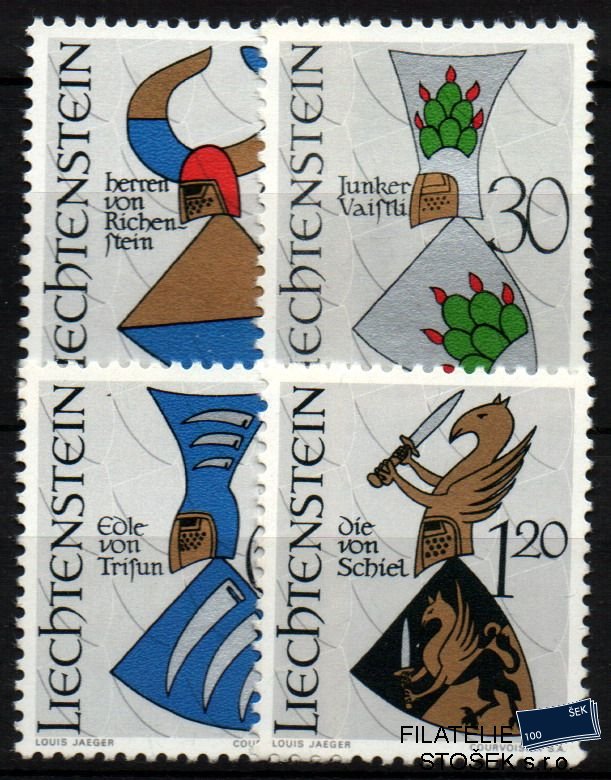 Liechtenstein Mi 465-8