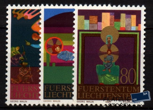 Liechtenstein Mi 761-3