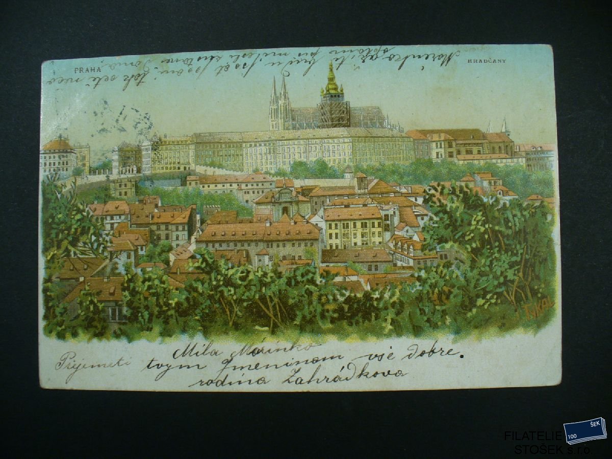 Pohlednice - Praha - Hradčany