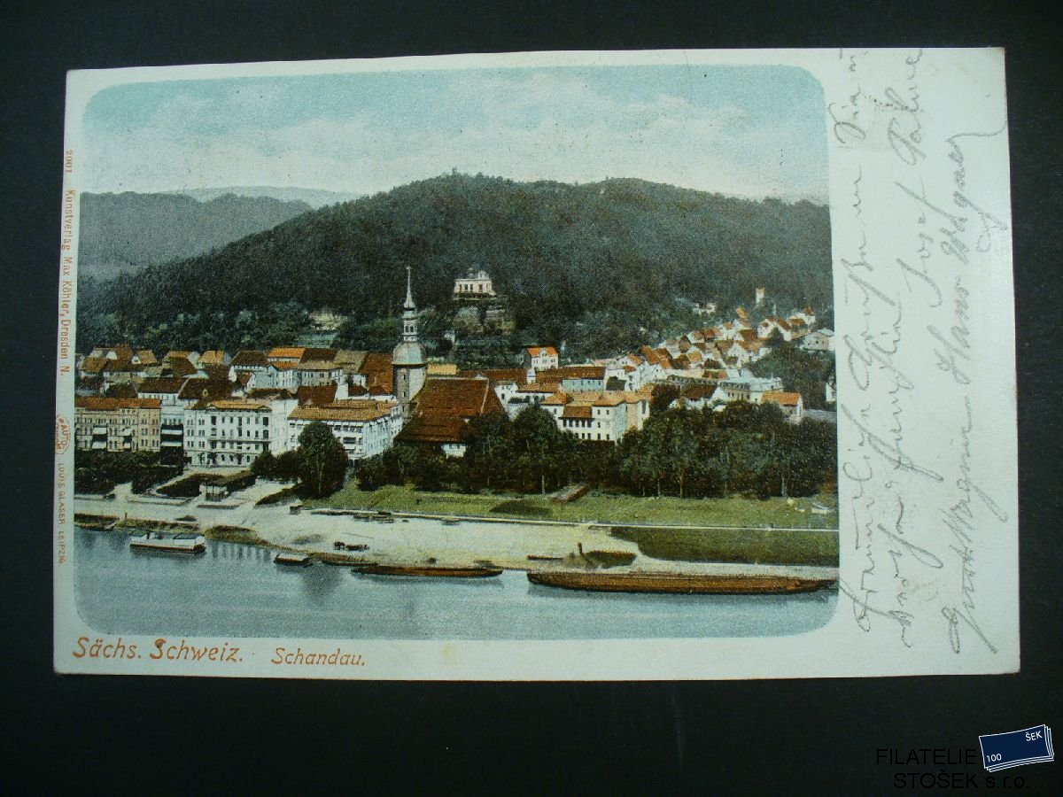 Pohlednice - Německo - Schandau