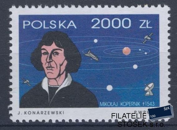 Polsko známky Mi 3451 - Kosmos