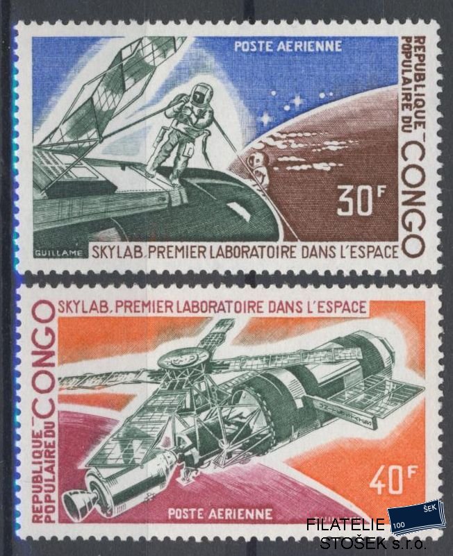 Congo známky Mi 398-99 - Kosmos